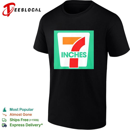 7 Inches Parody Logo shirt