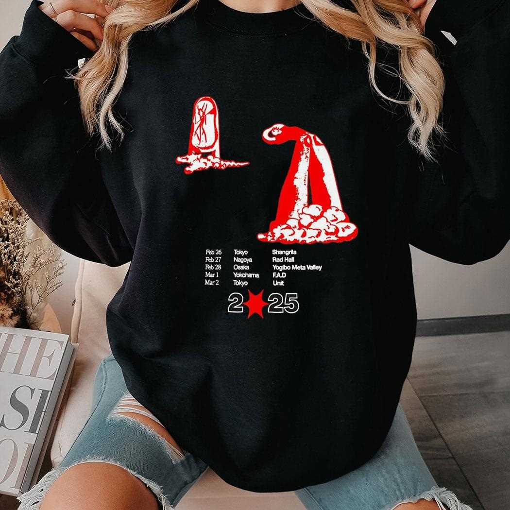 The Story So Far Japan 2025 Tour Schedule t Shirt