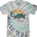 70s Ford Pick-Up Truck Tie Dye T-Shirt - Glacier Tie Dye Hoodie, Sweatshirt | RetroVerseTees.com