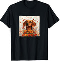 Dachshund Flowers With Hearts Around Boho Merch