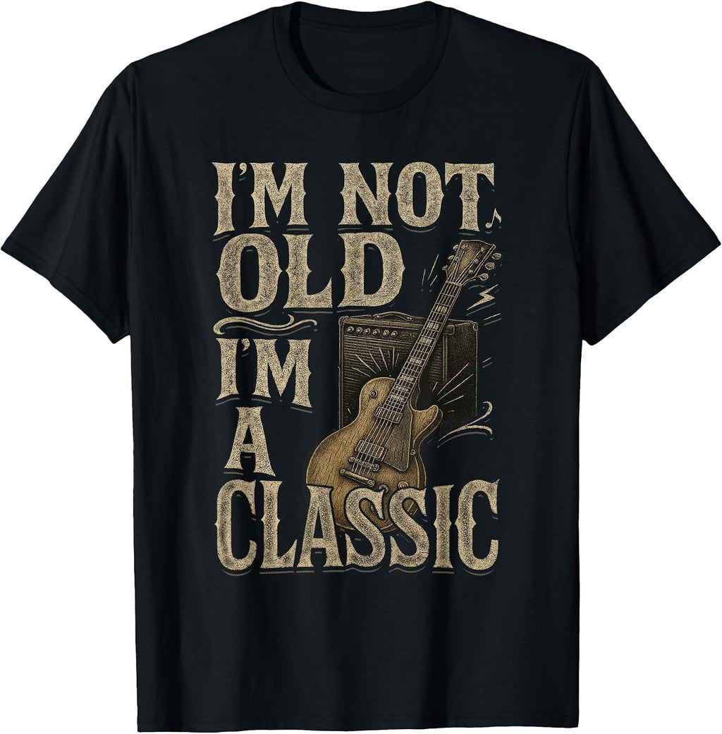 Classic Guitarist Birthday Tees