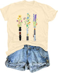 Magical Shirt Women Science Fiction Lover Shirt Cartoon Tshirt Family Vacation Tee Tops