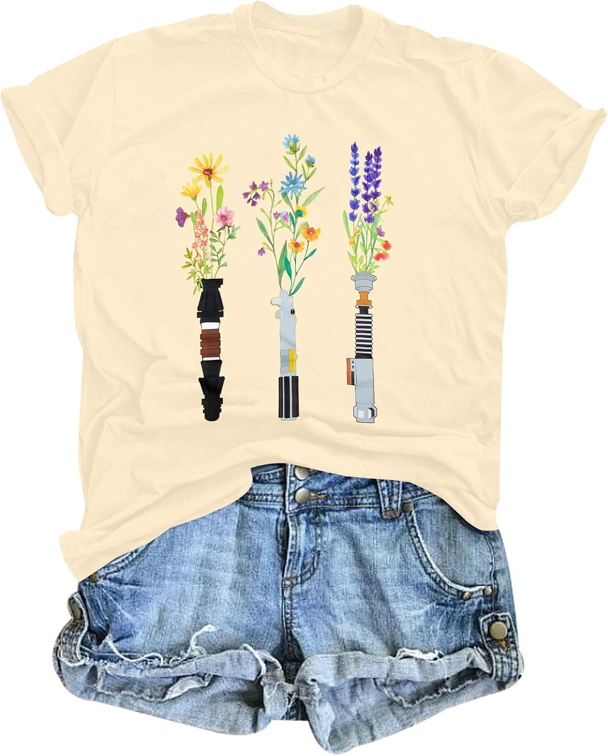 Magical Shirt Women Science Fiction Lover Shirt Cartoon Tshirt Family Vacation Tee Tops