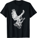 Eagle Playing Guitar Guitarist Musician Music Band T-Shirt