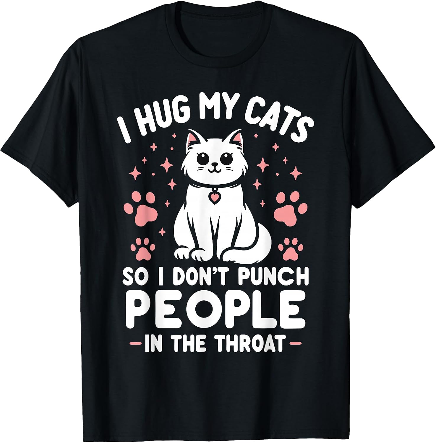 Funny Cat I Hug My Cat