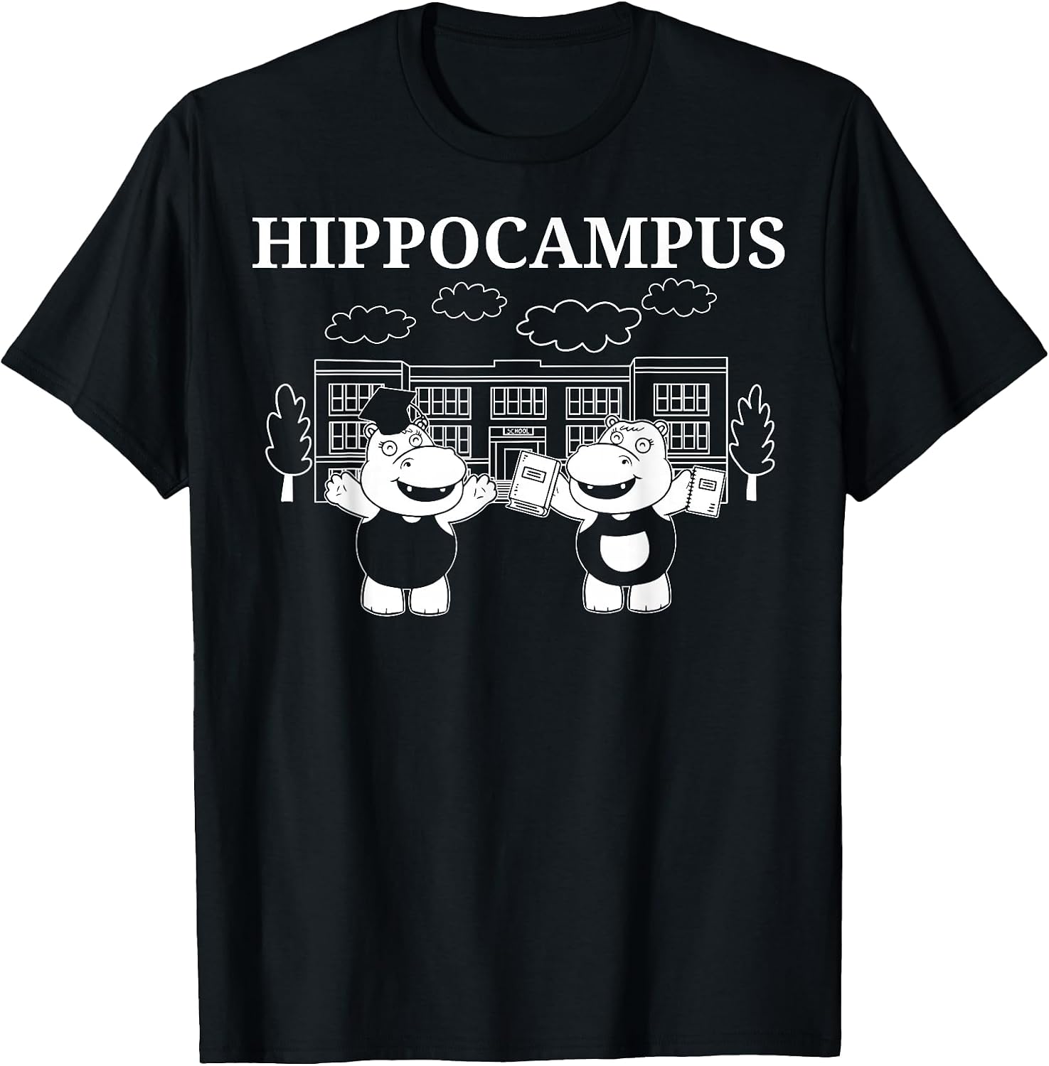 Cool Hippo Humor Quote Merch