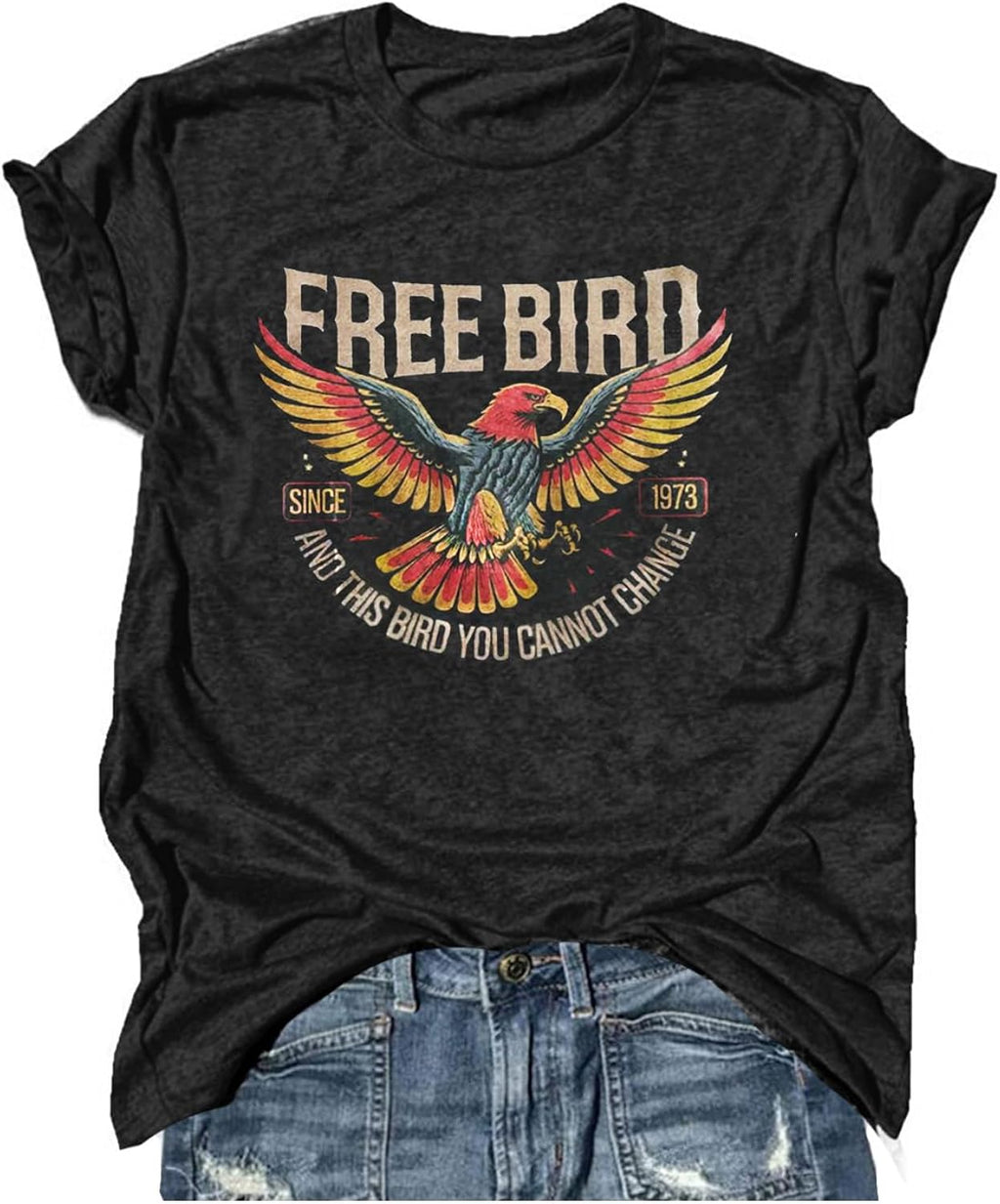 Country Concert Shirts for Women Vintage Graphic Tees Rock Band Shirt Country Western Cowgirl Shirts Casual Summer Tops