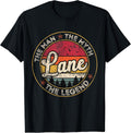 Lane First Name Personalized Vintage Retro