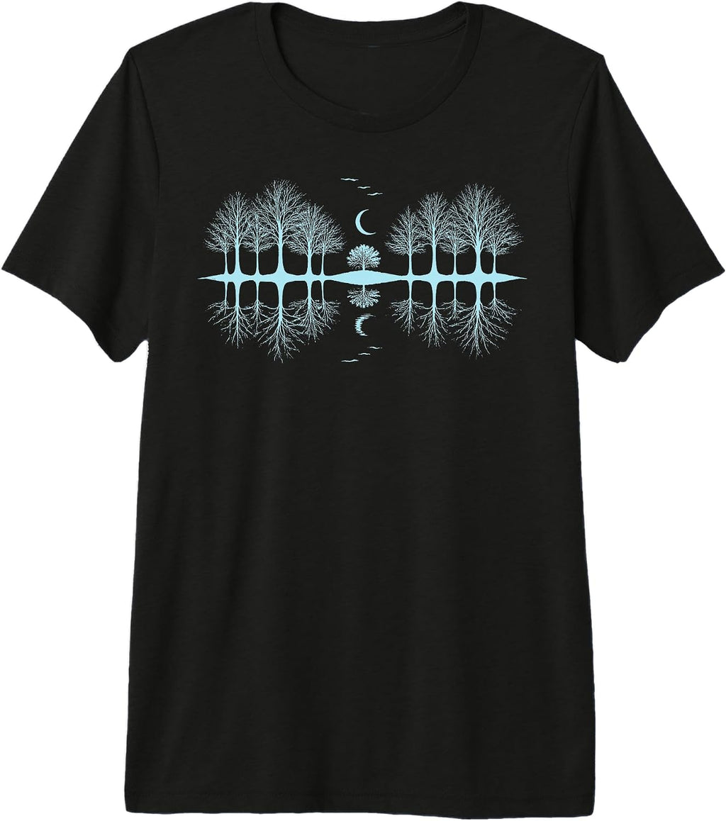 Nature Lover Outdoor Forest Wildlife Trees Graphic