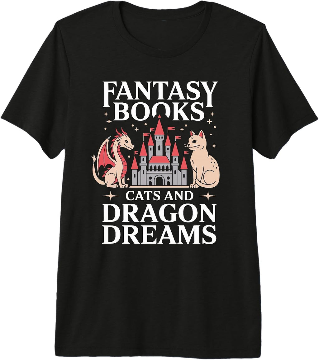 Reading Fantasy Books Nerd Apparel