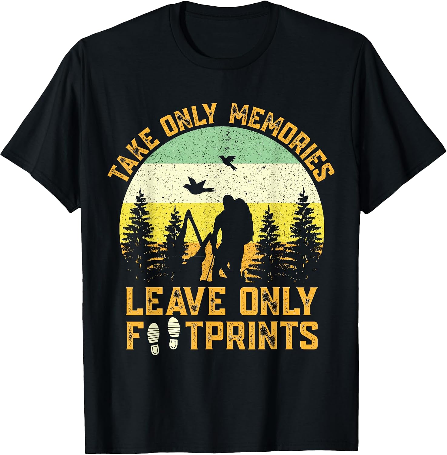 Hiking and Backpacking Merch Designs