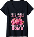 Not Fragile Like A Flower Fragile Like A Bomb Tee