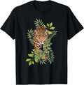 Wild Jaguar Jungle Nature for Cat Lover T-Shirt