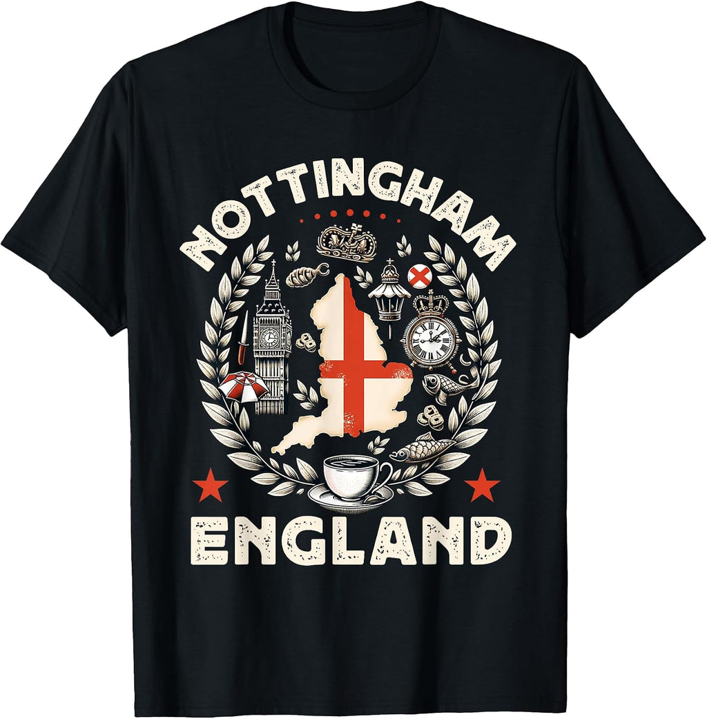 Nottingham City England UK Designs