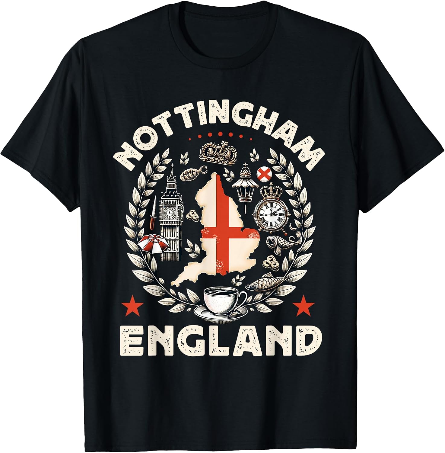 Nottingham City England UK Designs