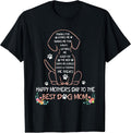 Happy Mother's Day to The Best Dog Mom Dog Lover Womens T-Shirt
