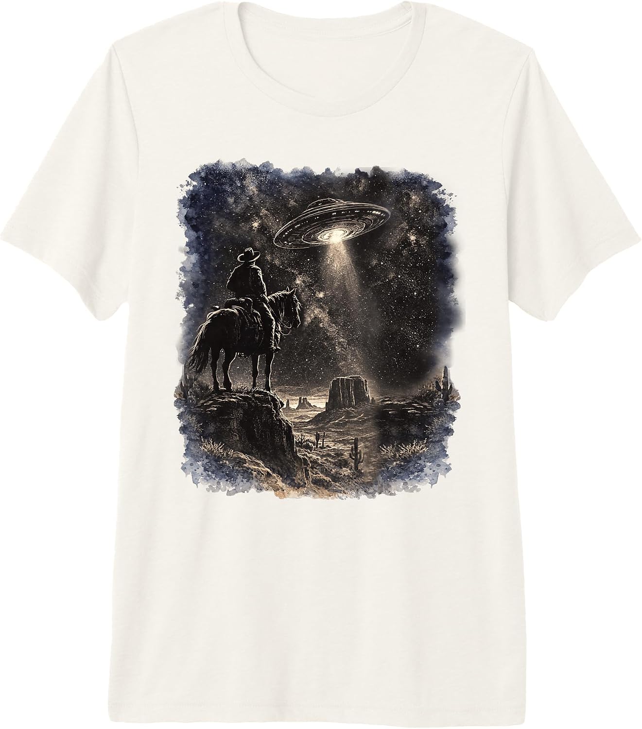 Western Sci Fi Alien Vintage Desert Apparel