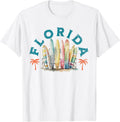 Florida Beach Surfing Surf Ocean Vintage USA