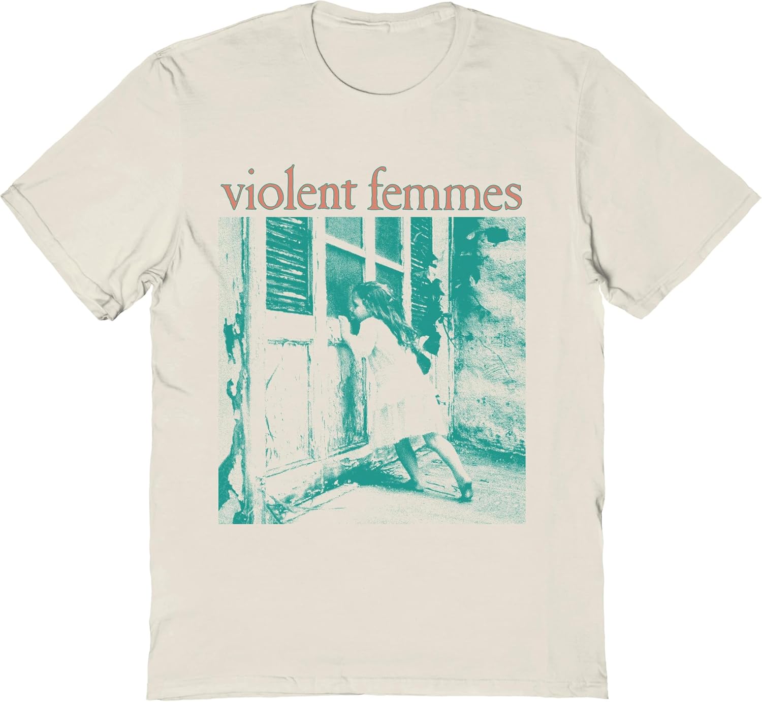 Violent Femmes Band T Shirt Album Adult Natural Short Sleeve Folk Punk Music Vintage Style Graphic Tees