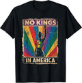 Funny No Kings in America LGBT Retro T-Shirt
