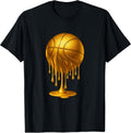 Gold Drip Basketball Ball Lover Merch Gifts Store