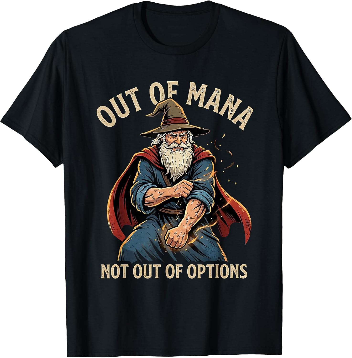 Funny Wizard Art Design