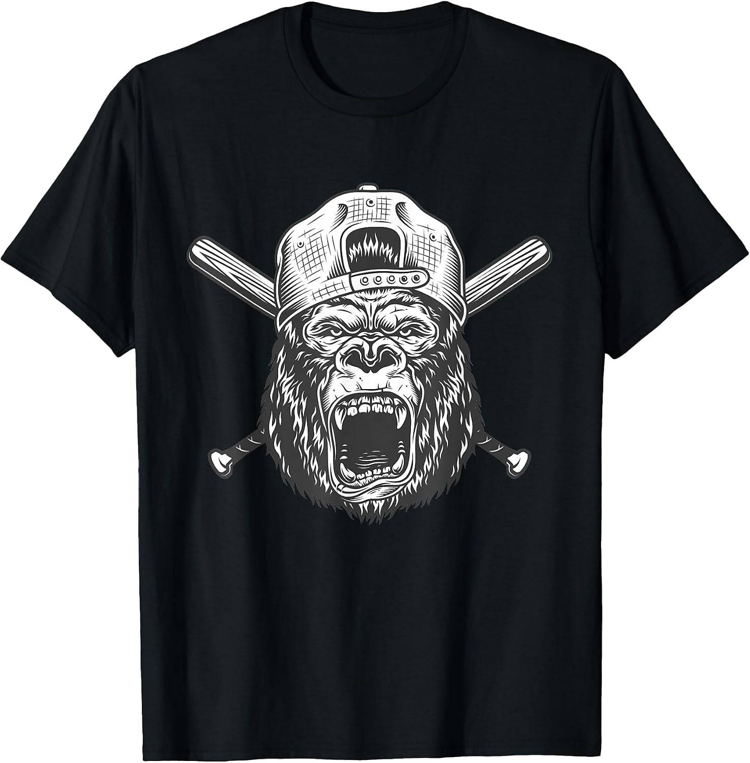 Gorilla Male - Gorilla Baseball Player