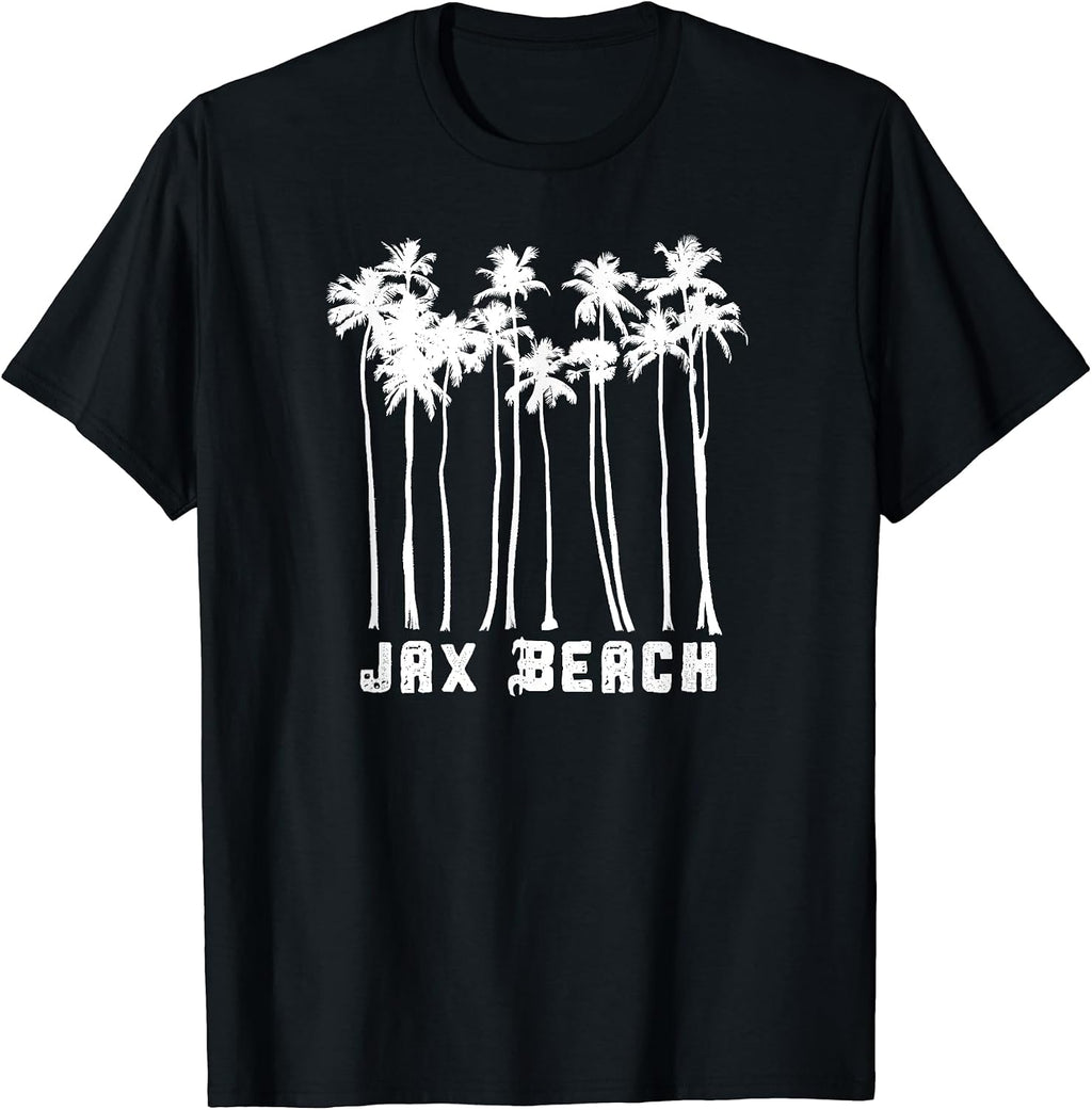 Jax Beach Florida FL Jacksonville Vintage Apparel