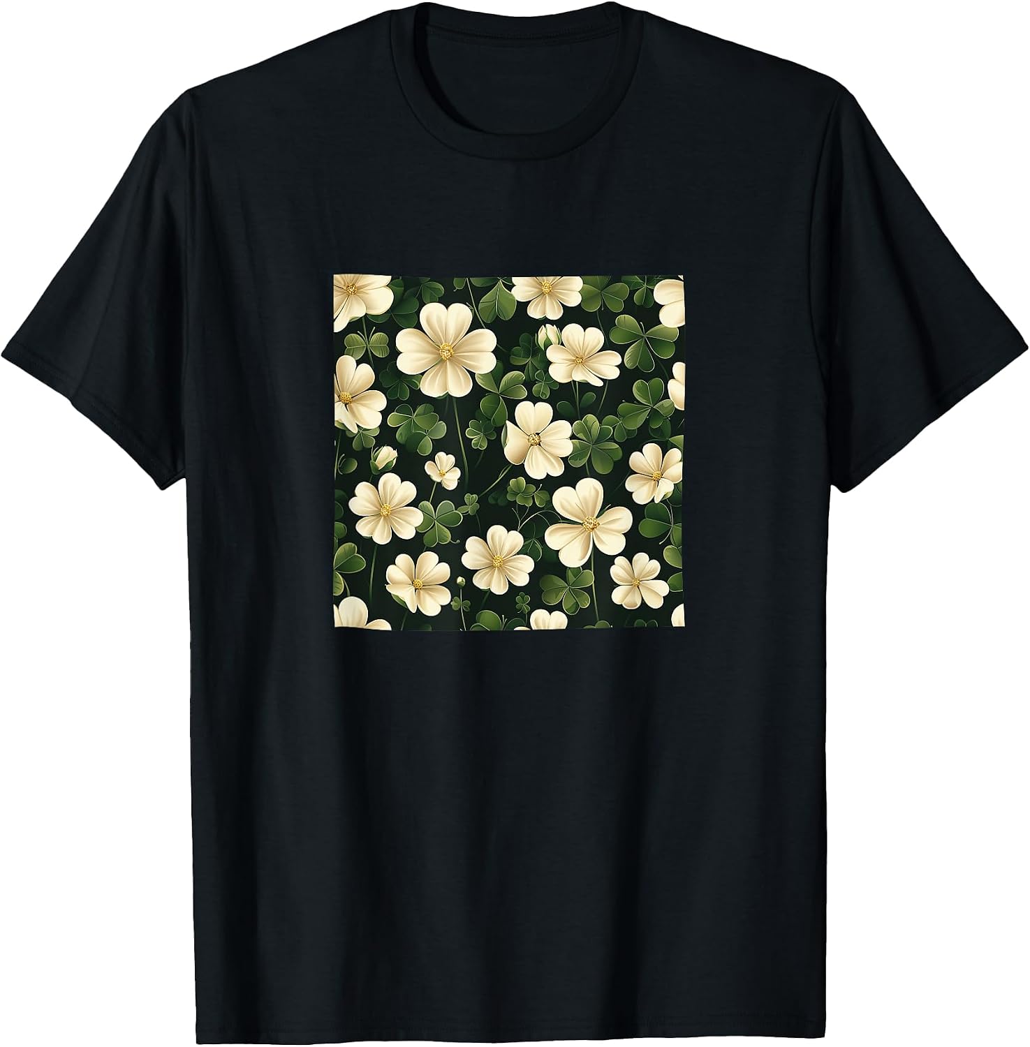Clover Flower Pattern Merch