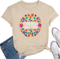 Teacher Shirts for Women Be Kind Shirt Kindness Shirts Mental Health Tshirt Boho Floral Graphic Tee Inspirational Tops