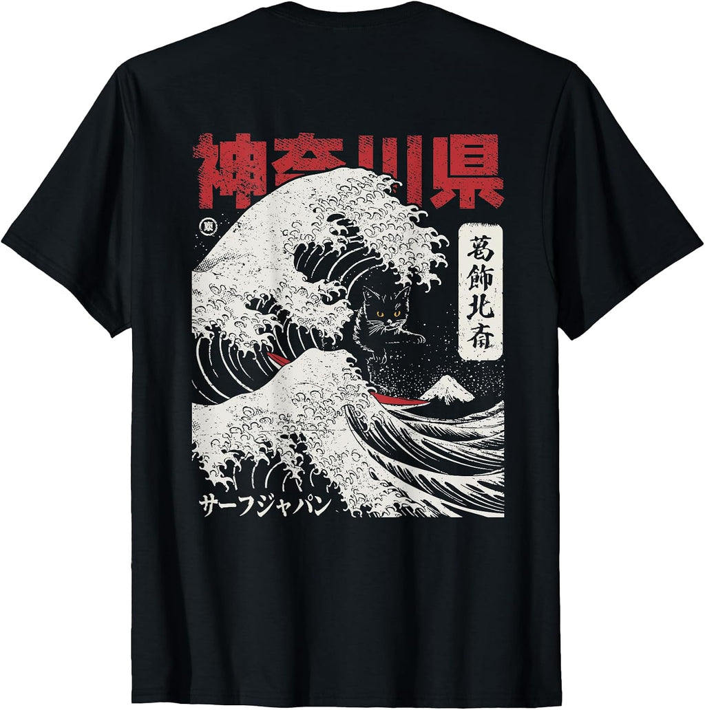 Japan Cat Lovers Surfer Merch