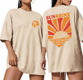 Oversized Tshirts for Women Crewneck Summer Graphic Tees Short Sleeve Loose Basic Tops 2026