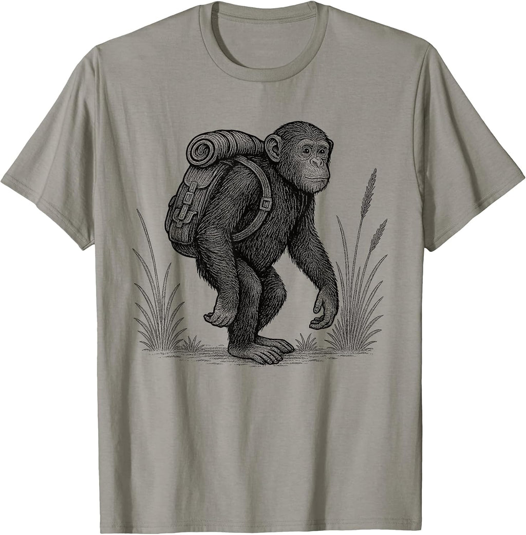 Primate Hiker Trekking Hike Merch.