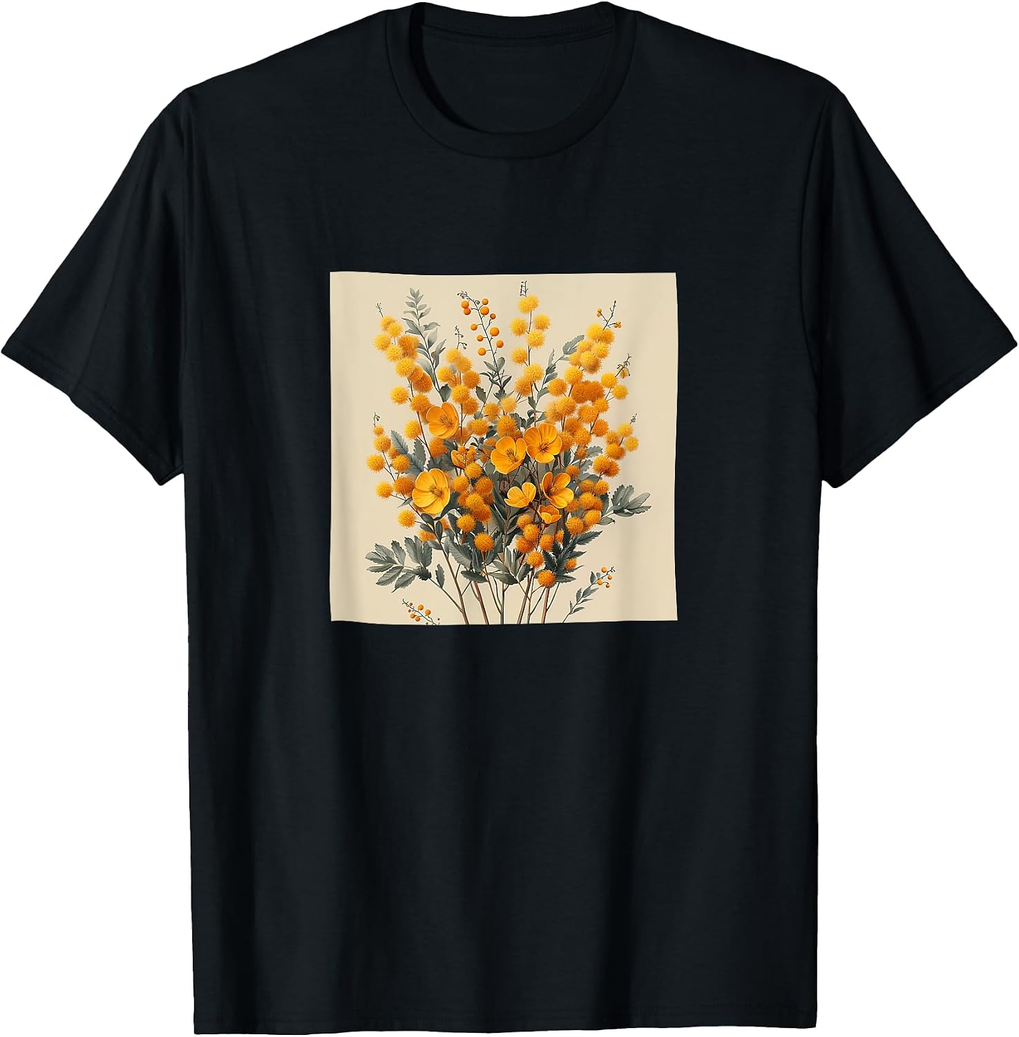 Mimosa Flower Cottagecore Merch
