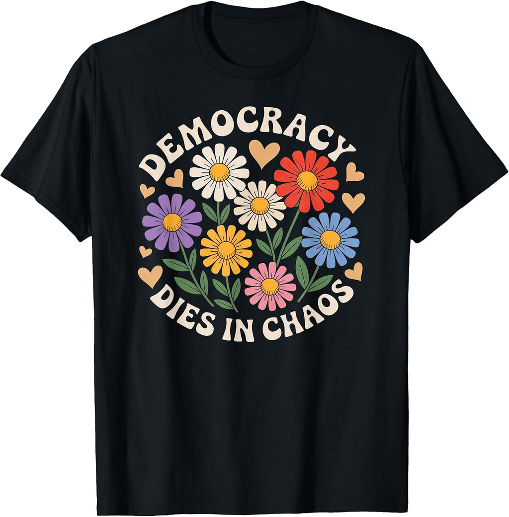 Floral Protect the Democracy Apparel & Merch