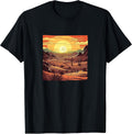 Desert Dunes At Sunset Vintage Landscape Merch