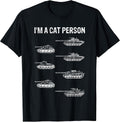Funny 7 Cats I'm A Cat Person German Tanks Joke