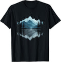 Mountain Landscape Reflection Forest Trees