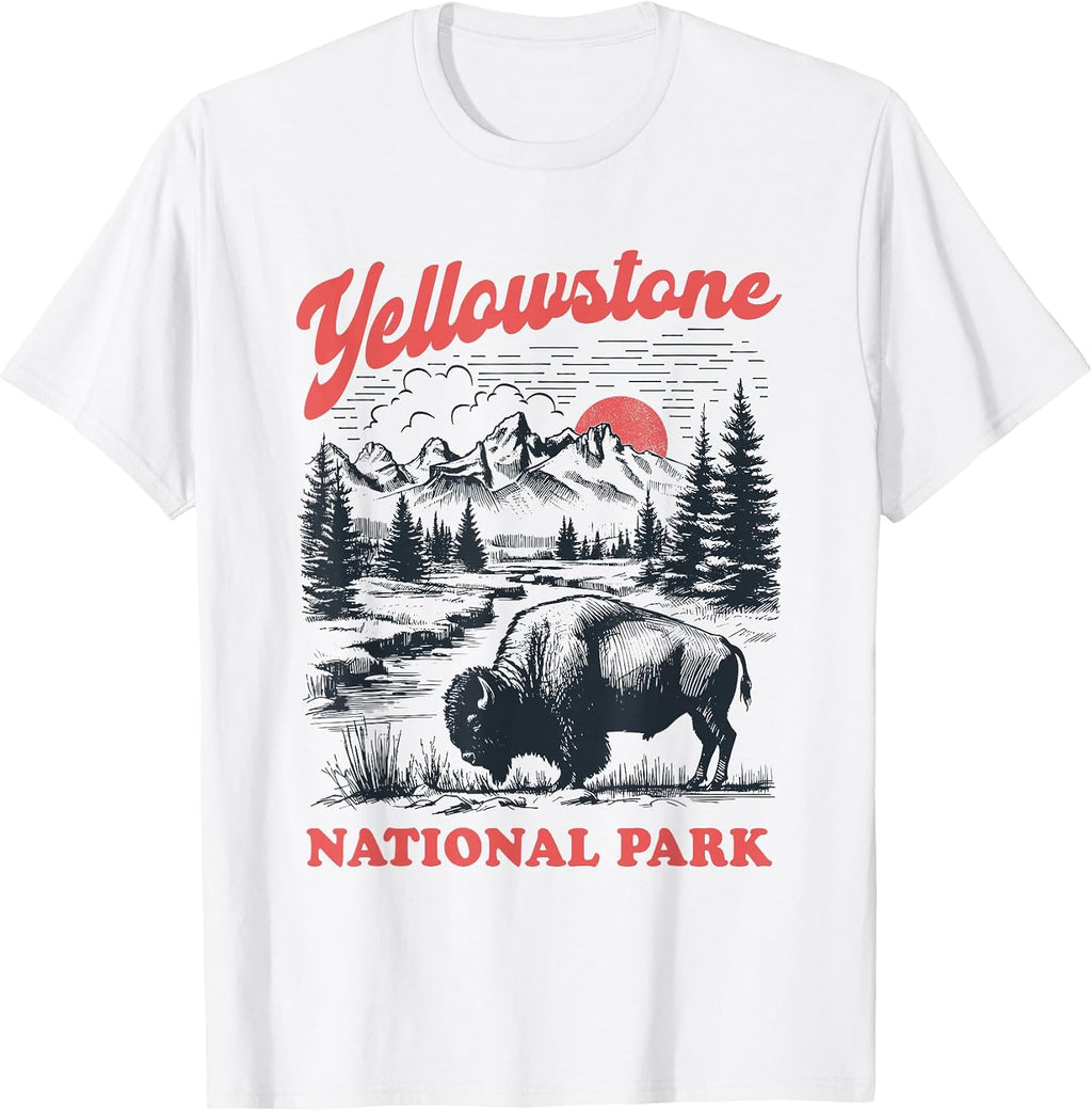 Adventure Wildlife Outdoor Vintage Style Tee Merch