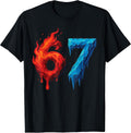 Six Seven Brainrot Meme Gaming 67 Tees & 6-7 Merch
