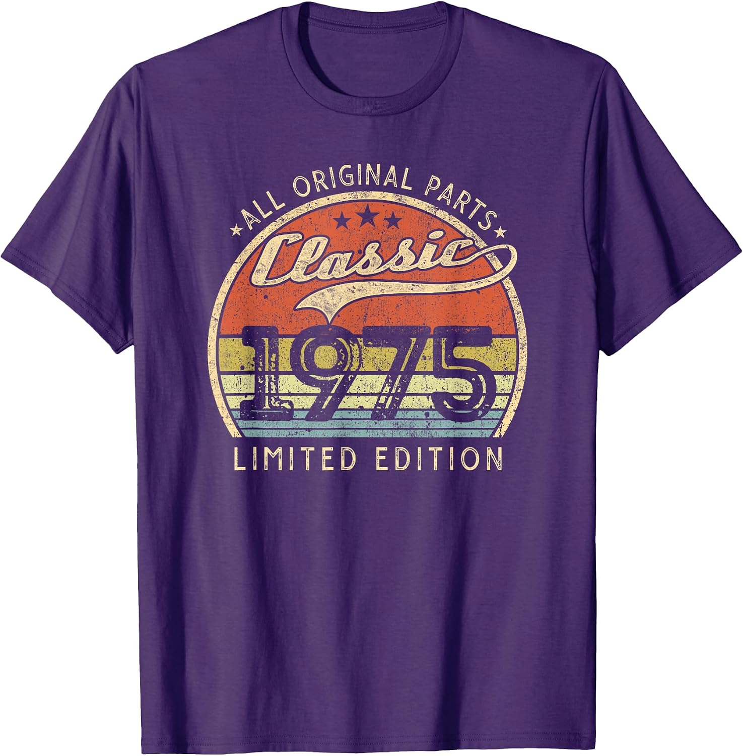 Classic 1975 Retro Bday Ideas Men Womens Him Her