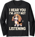 Cool Beagle Design for Men Women Dog Themed Beagle Lovers Long Sleeve T-Shirt