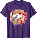 Cute Kawaii Otter Boba Merch apparel