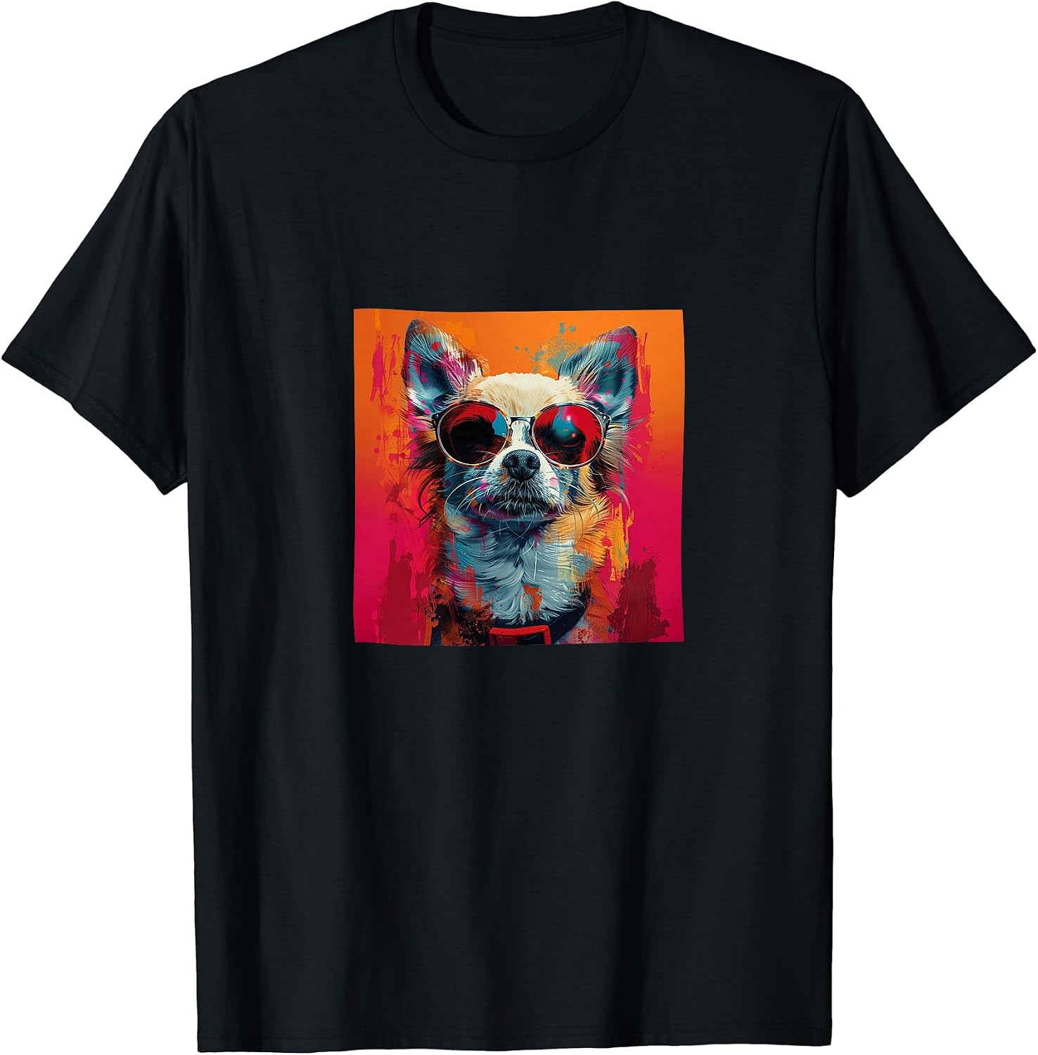 Chihuahua Sunglasses Retro Colorful Merch