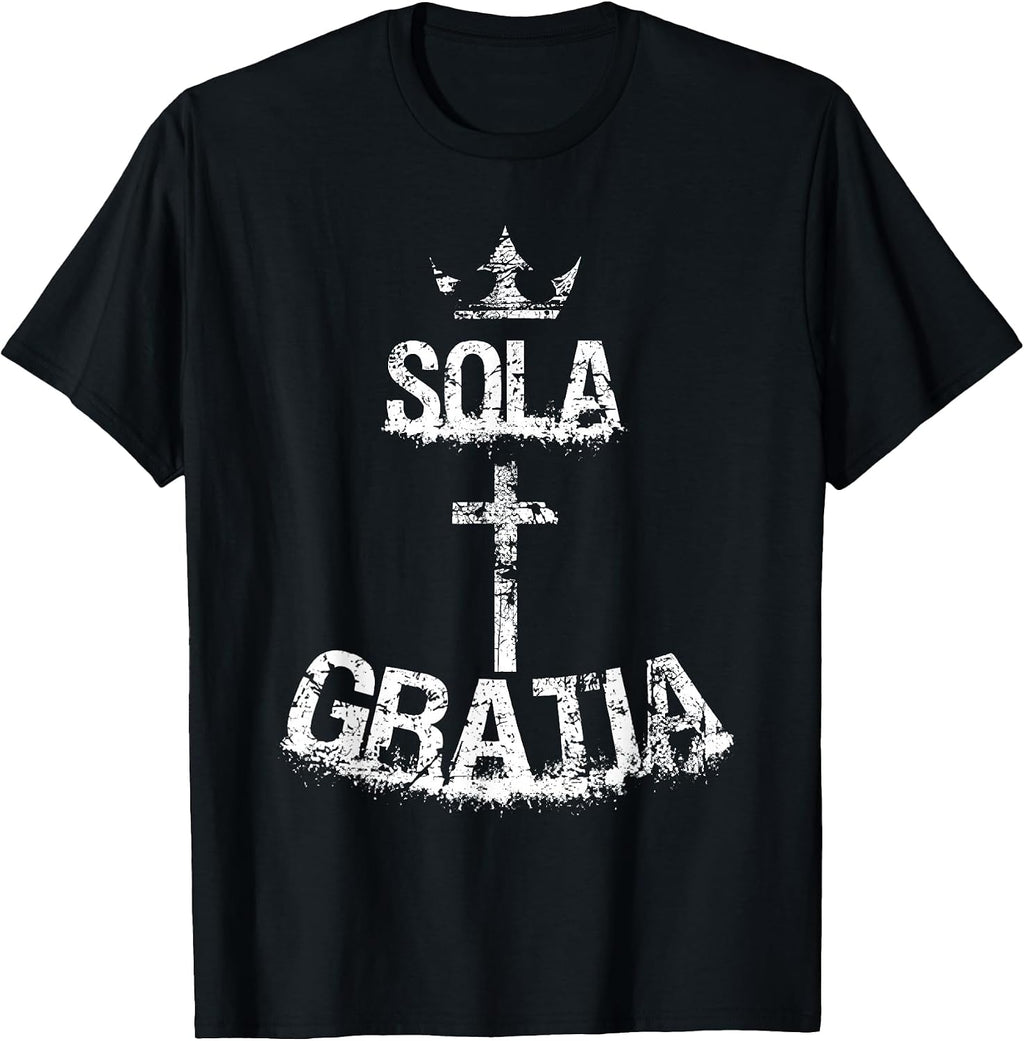 Sola Gratia Reformation Christian Faith By Merch