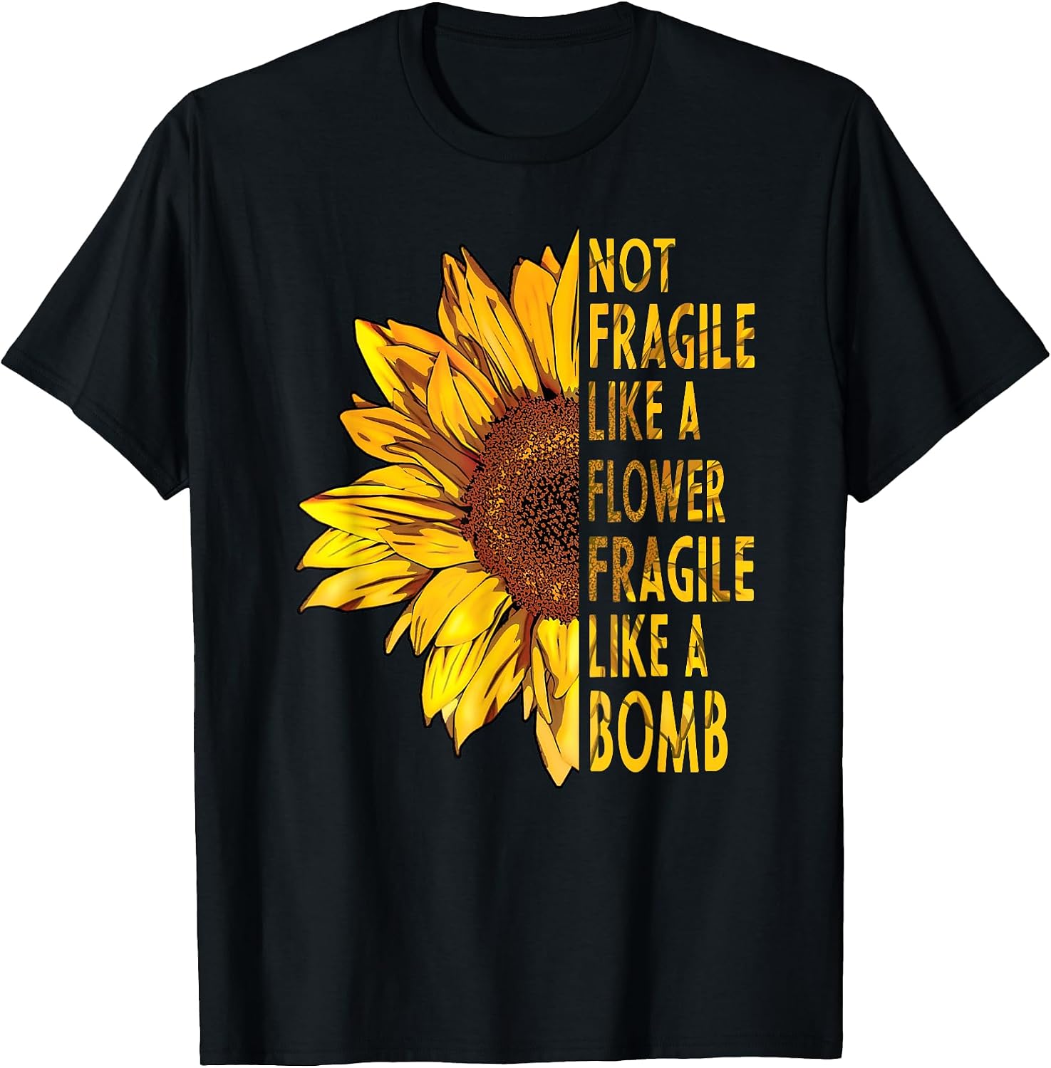 not fragile like a flower fragile like a bomb