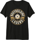 Gym Fitness Bodybuilding Legend Icon Badge