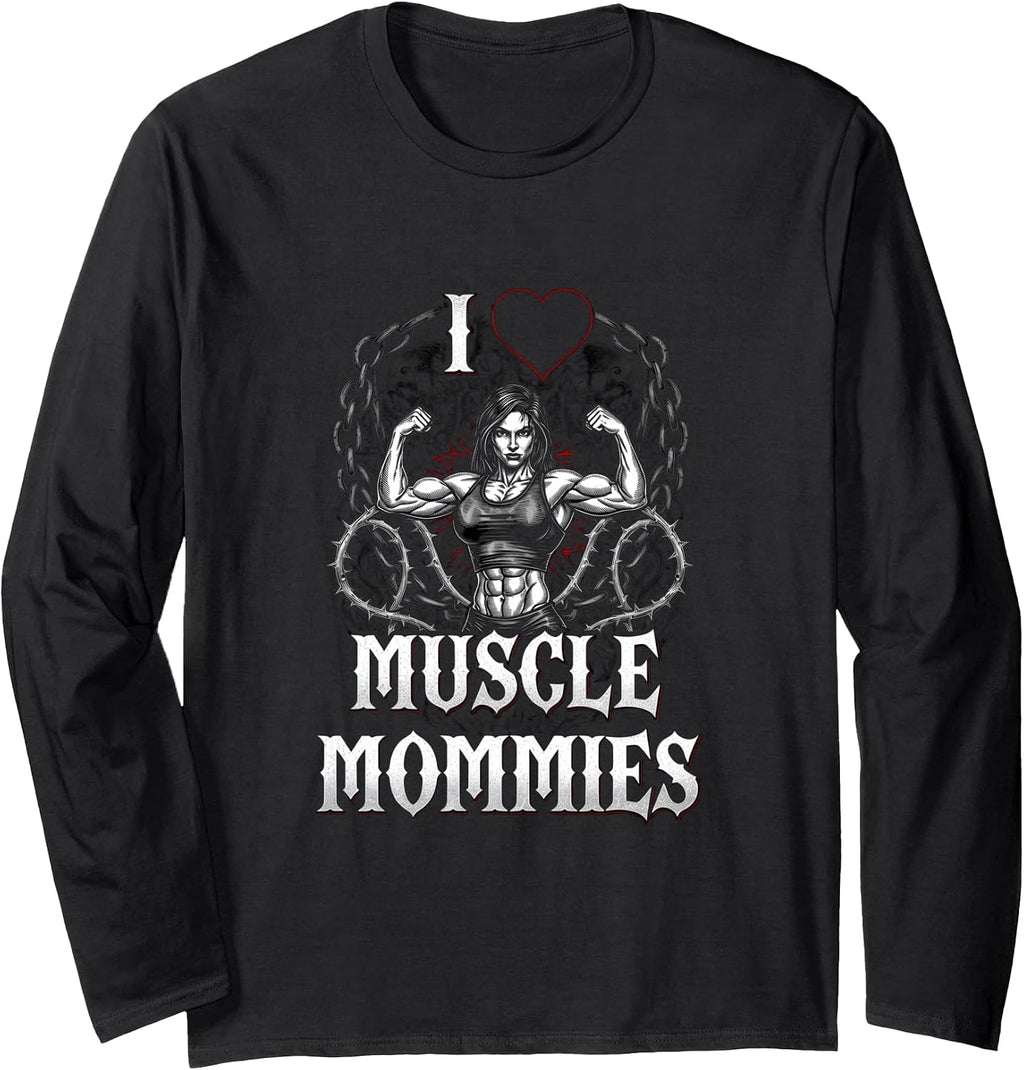 I Love Muscle Mommies Apparel Tee Co.