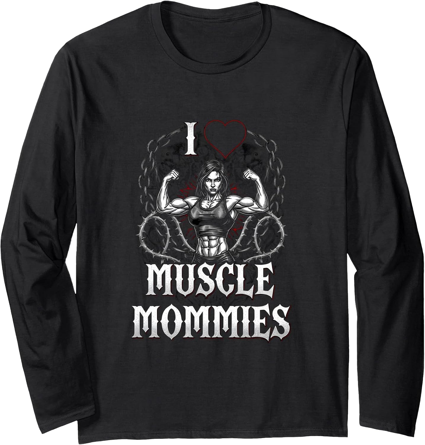 I Love Muscle Mommies Apparel Tee Co.