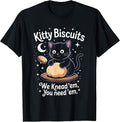 Kitty Biscuits Bakery Shirt Cat Lover Knead Em Need Em Cat T-Shirt
